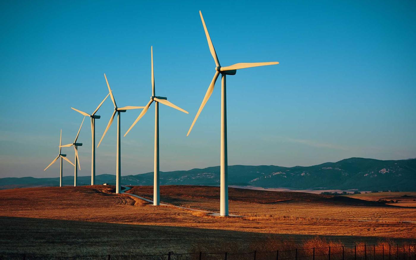Wind turbine.